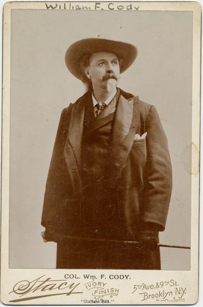 William Frederick Cody, Buffalo Bill (1846-1917), American Soldier and Performer by American Photographer